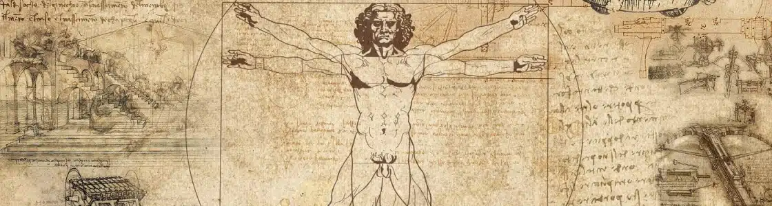 anatomische Zeichnung von da Vinci
