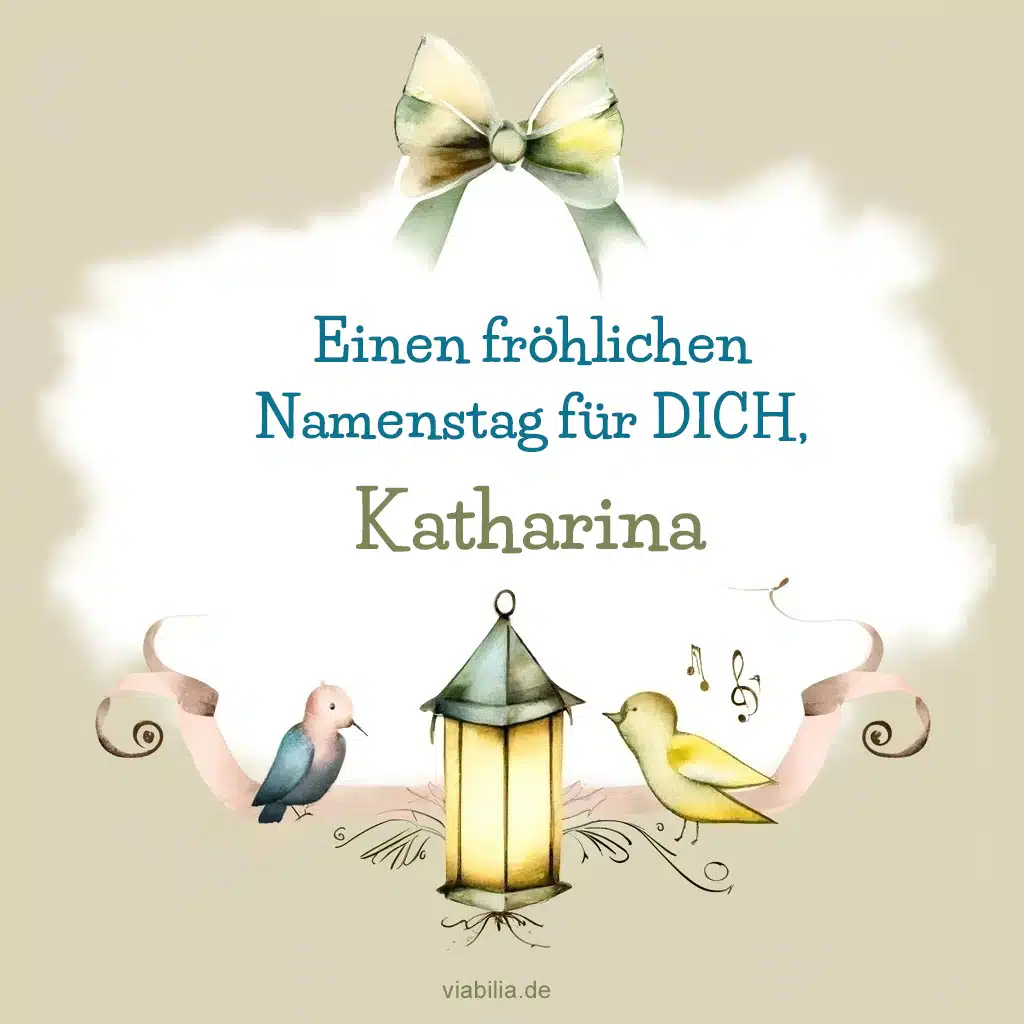 Namenstag Katharina - 29.4.