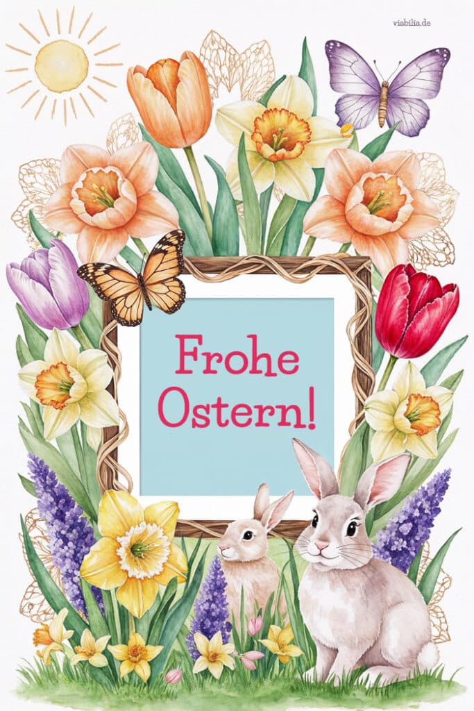 Frohe Ostern Bild