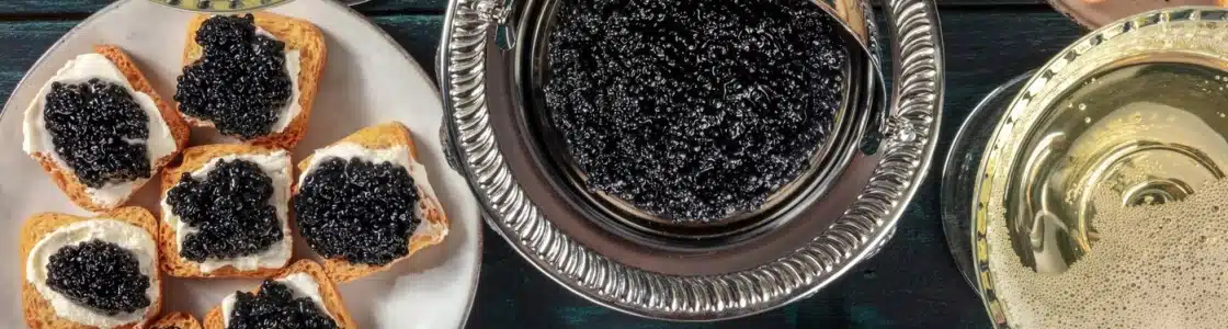 Kaviar (Serviervorschlag)